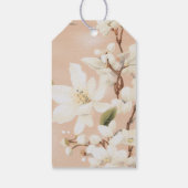 Pure Blossom Gift Kaart Cadeaulabel (Achterkant)