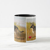 Pure Bred German Shepherd Foto op keramische Mok (Midden)