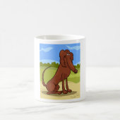 Pure Bred Irish Setter Dog Coffee Mug Koffiemok (Center)