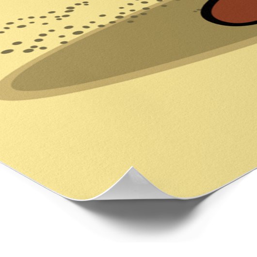 Pure Bred Irish Setter Dog Poster (Hoek)