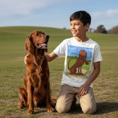 Pure Bred Irish Setter Dog T-Shirt