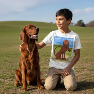 Pure Bred Irish Setter Dog T-Shirt