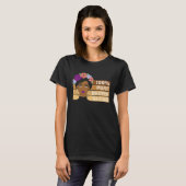 Pure Brown Sugar Girl Black History BHM African T-shirt (Voorkant volledig)