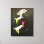 "Pure Calla" Canvas Afdruk (Voorkant)