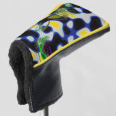 "Pure Contemporary" Putter Golf Hoofdhoes Golfheadcover (3/4 voorkant)