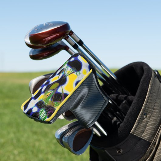 "Pure Contemporary" Putter Golf Hoofdhoes Golfheadcover (Insitu)