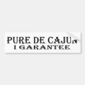 Pure De Cajun Bumpersticker (Voorkant)