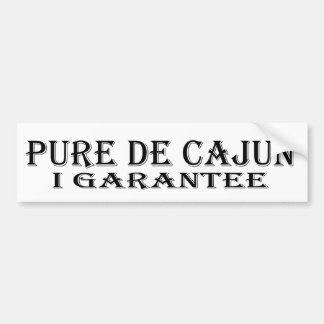 Pure De Cajun Bumpersticker
