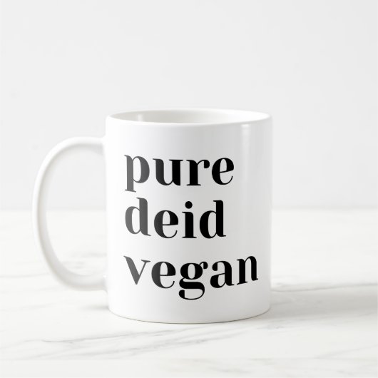 Pure Deid Vegan Koffiemok (Links)
