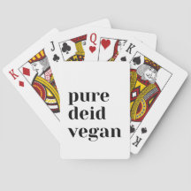Pure Deid Vegan Speelkaarten