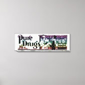 Pure Drugs Pharmacy 2 Canvas Afdruk (Voorkant)