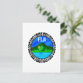 PURE EN FIJI BRIEFKAART (Staand voorkant)