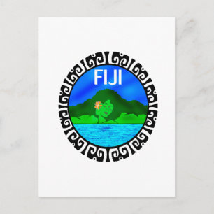PURE EN FIJI BRIEFKAART