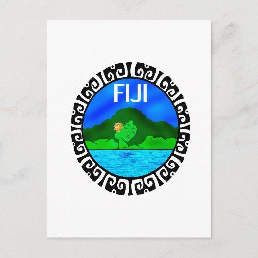 PURE EN FIJI BRIEFKAART (Voorkant)