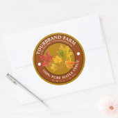 Pure esdoornsiroop label Sjabloon (Envelop)