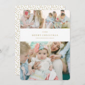 Pure feestdag feestdagenkaart (Voorkant / Achterkant)