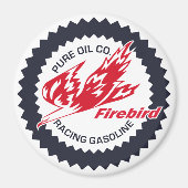 Pure Firebird Racing Gasoline -teken Magneet (Voorkant)