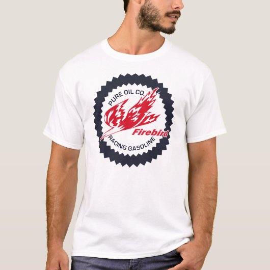 Pure Firebird Racing Gasoline -teken T-shirt (Voorkant)