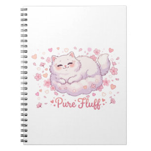 Pure Fluff Knuffel Kawaii Kat Notitieboek