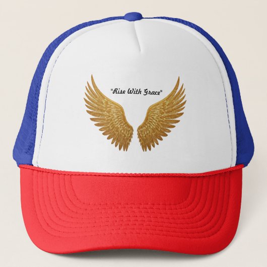 "Pure gelukzaligheid" Trucker Pet (Voorkant)