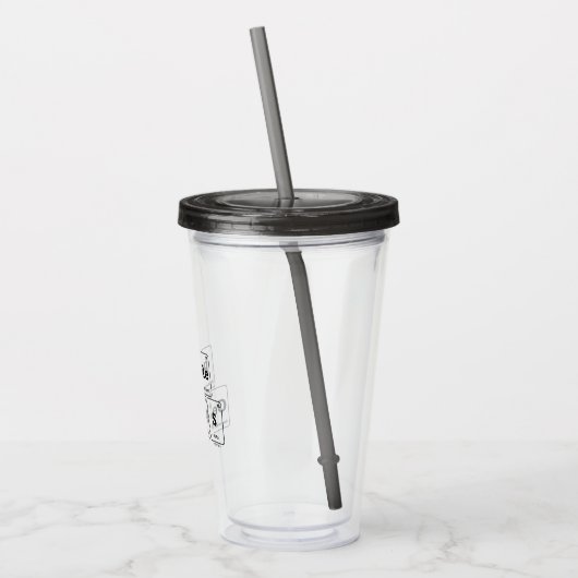 Pure Genius Acryl Drinkbeker (Links)