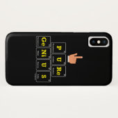 Pure Genius Case-Mate iPhone Case (Achterkant (horizontaal))