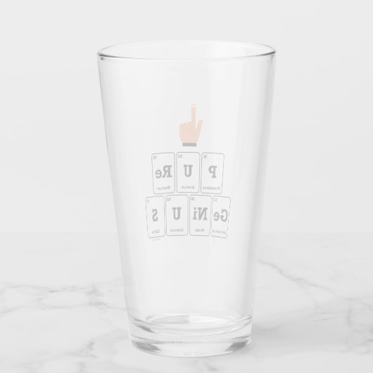 Pure Genius Glas (Achterkant)