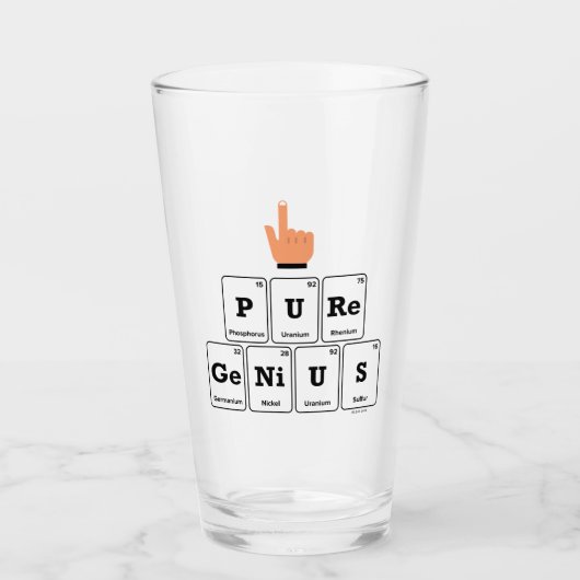 Pure Genius Glas (Voorkant)
