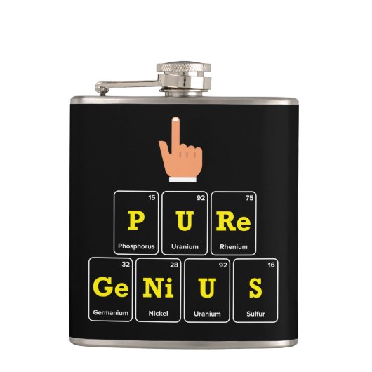 Pure Genius Heupfles (Voorkant)