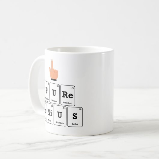 Pure Genius Koffiemok (Voorkant links)