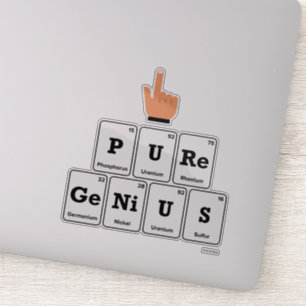 Pure Genius Sticker