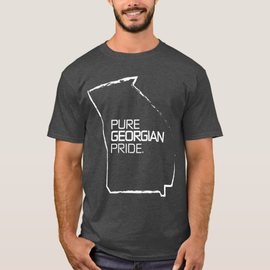 Pure Georgische Trots T-shirt (Voorkant)