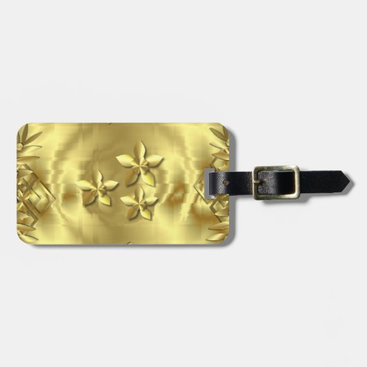 Pure Gold Bagagelabel (Voorkant horizontaal)