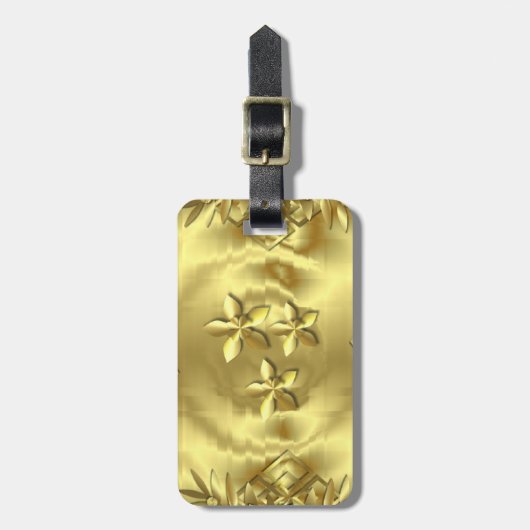 Pure Gold Bagagelabel (Voorkant verticaal)