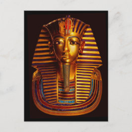 Pure Gold Burial Mask van Farao Tutankhamun Briefkaart