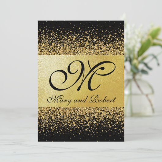 Pure Gold Elegance Kaart (Staand voorkant)