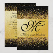 Pure Gold Elegance Kaart (Voorkant / Achterkant)