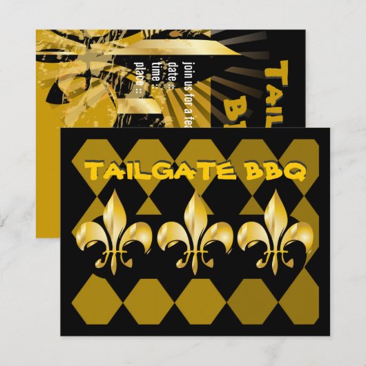 Pure Gold Fleur de Lis Kaart (Voorkant / Achterkant)