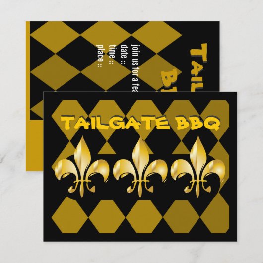 Pure Gold Fleur de Lis Kaart (Voorkant / Achterkant)