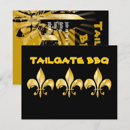 Pure Gold Fleur de Lis Kaart (Voorkant / Achterkant)