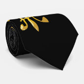 Pure Gold Fleur de Lis Stropdas (Opgerold)