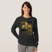 Pure Gold Fleur de Lis T-shirt (Voorkant volledig)