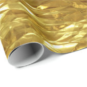 PURE GOLD FOIL Patroon + jouw tekst / foto Cadeaupapier (Rol Hoek)