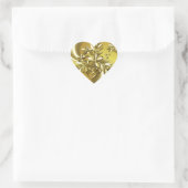 Pure Gold Hart Sticker (Tas)