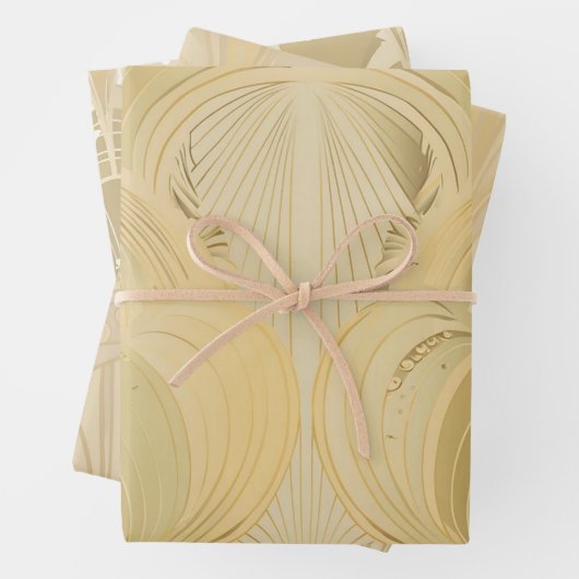 Pure Gold Inpakpapier Vel (In situ)