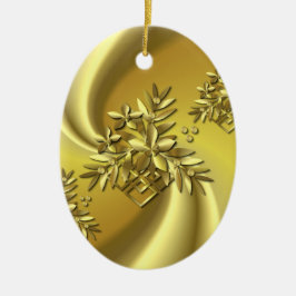 Pure Gold Keramisch Ornament