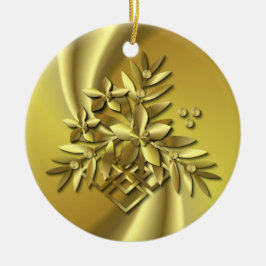 Pure Gold Keramisch Ornament