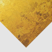 PURE GOLD LEAF Patroon + jouw tekst / foto Tissuepapier (Detail)