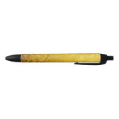 PURE GOLD LEAF Patroon + jouw tekst / foto Zwarte Inkt Pen (Bodem)