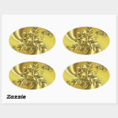 Pure Gold Ovale Sticker (Vel)